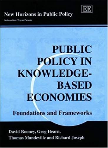Public Policy In Knowledge-Based Economies