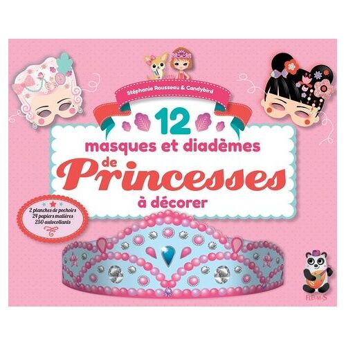 12 Masques Et Diadèmes De Princesses À Décorer