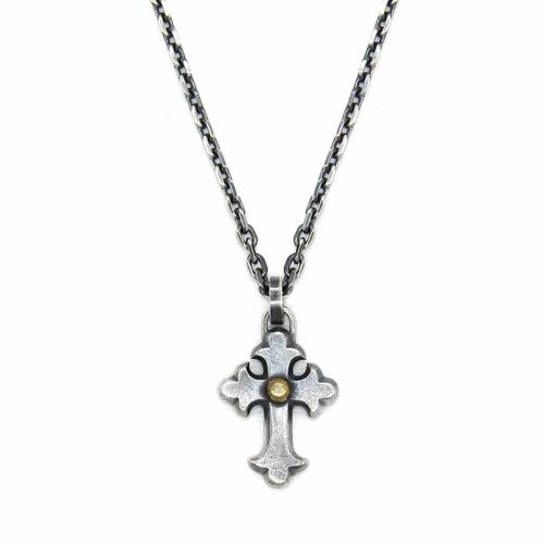 Collier Argent Croix Templiers