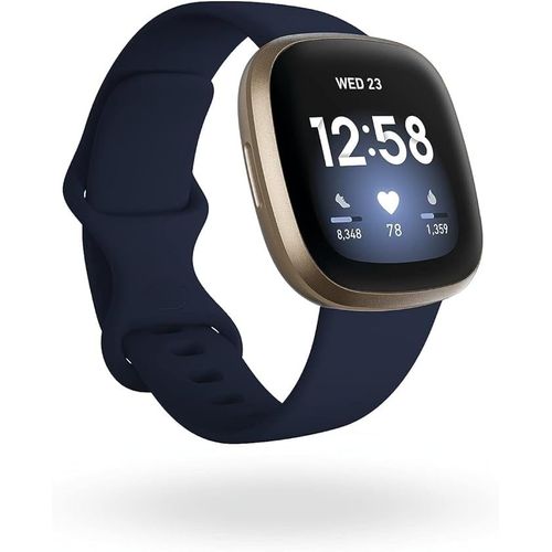 Fitbit Versa 3 smartwatch bracelet 40 mm sport bleu nuit