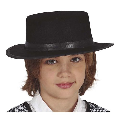 Chapeau Cordovan Noir Pour Enfant