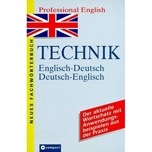 English-German Technical Dictionary: With German-English Index