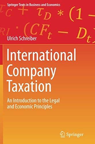 International Company Taxation
