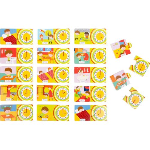 Puzzle ?Ducatif En Bois - L'heure - 10678