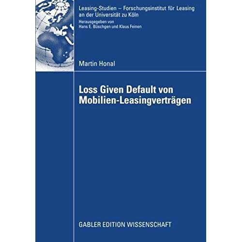 Loss Given Default Von Mobilien-Leasingverträgen