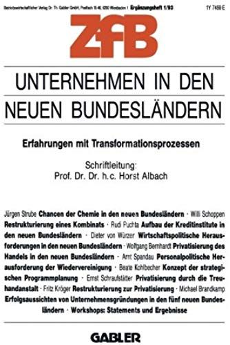 Unternehmen In Den Neuen Bundesländern