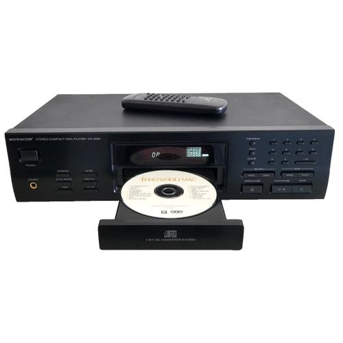 OLD SCHOOL MONACOR CD-2000 - LECTEUR CD - DAC 1 Bit - TC - GERMANY - QUASI NEUF