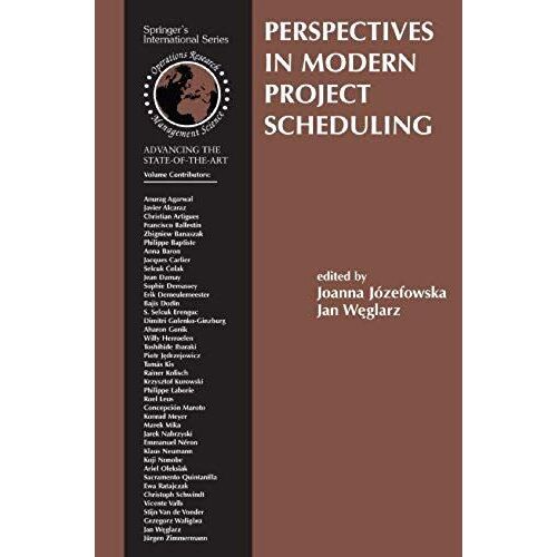 Perspectives In Modern Project Scheduling