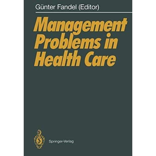 Management Problems In Health Care