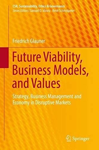 Future Viability, Business Models, And Values