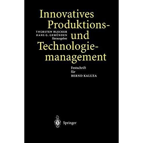 Innovatives Produktions-Und Technologiemanagement