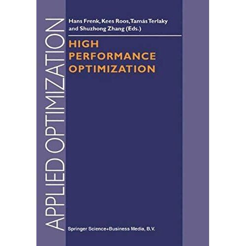 High Performance Optimization