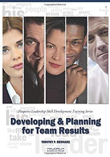 Developing & Planning For Team Results: Pinpoint Leadership Skill Development Training Series