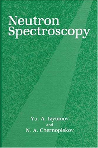 Neutron Spectroscopy
