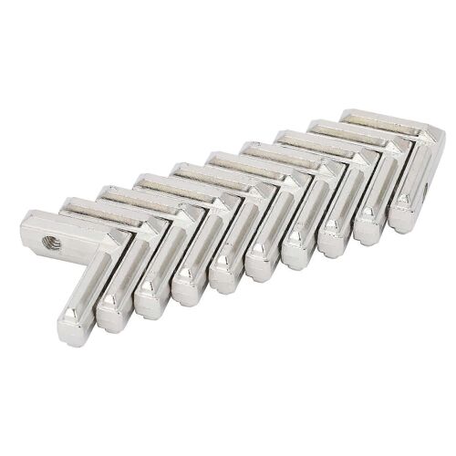 Profilé En Aluminium En Forme De L Connecteur D'angle Intérieur Supports En Acier Au Carbone (Eu-3030)