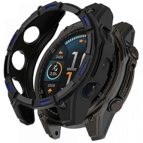Garmin Fenix 8 43mm Tpu Protective Case, Anti-Scratch Hollow Cover For Amoled Edition