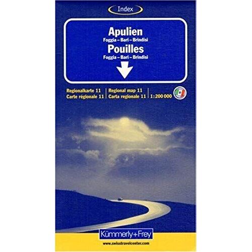 Regional Maps Of Italy: Apulia Sheet 11 (Italy - Regional Maps)