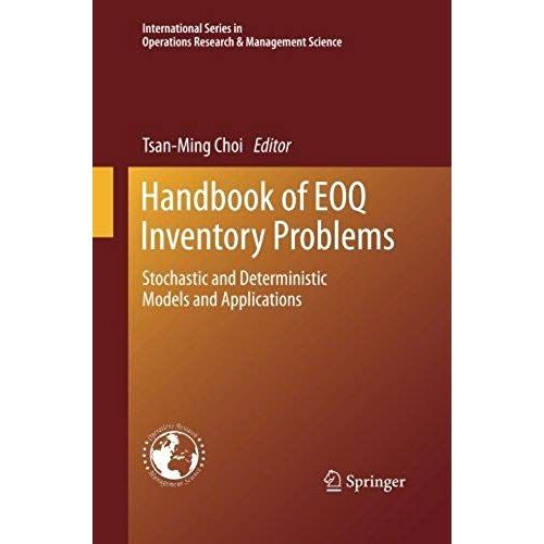 Handbook Of Eoq Inventory Problems