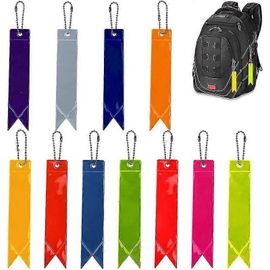 Pendentif Réfléchissant, 11pcs Pendentif Réflecteur De Sécurité, Pendentif Réflecteur Pour Enfants, Réflecteur De Sécurité Streamer, Pour Sac D'école Vêtements Sac À Dos Cyclisme Marche Course