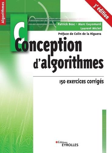 Conception D'algorithmes - 150 Exercices Corrigés