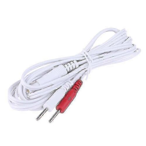 1pcs électrothérapie électrode fils de plomb câble dizaines masseur 2.35mm connexion