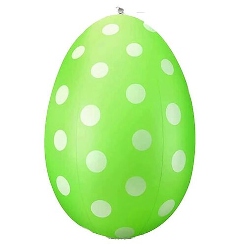 Oeuf de Pâques gonflable 2024, 16 pouces, pour la cour extérieure et la décoration de jardin