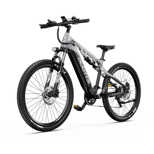 Vélo Électrique Duotts E29 - Moteur 250w Batterie 48v13.5ah Freins Hydrauliques - Blanc Argenté