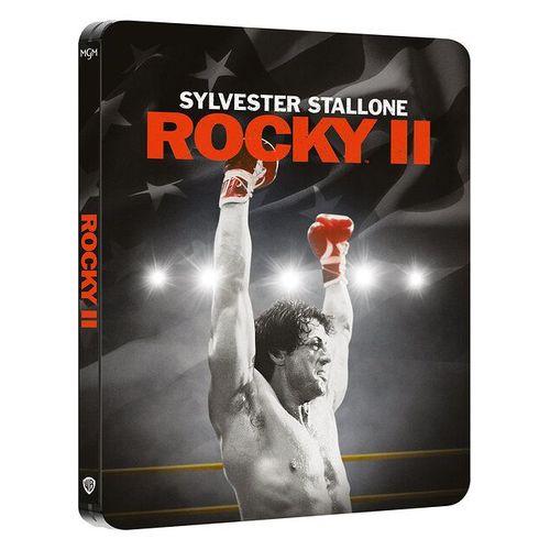 Rocky Ii - 4k Ultra Hd + Blu-Ray - Boîtier Steelbook Limité