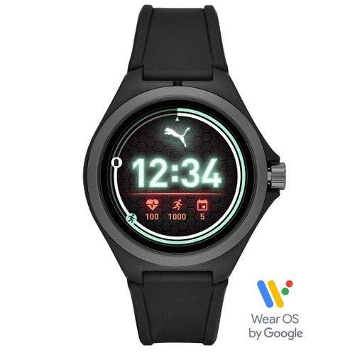 Montre Puma En Silicone Noir