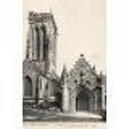 Saint-Herbot - (Finistere) - La Chapelle, Facade Meridionale Cpa