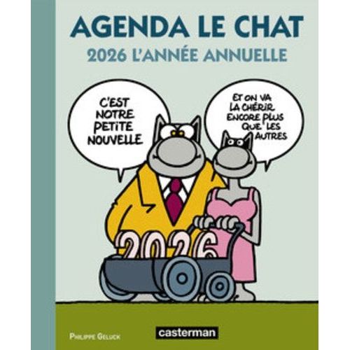 Agenda Le Chat - L'année Annuelle - Edition 2026