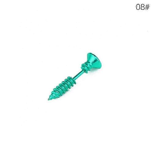 1/2 Pcs Boucles D'oreilles En Acier Inoxydable Boucles D'oreilles En Métal Gothique Femmes Hommes Spike Tip Cone