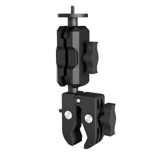 Tête De Crabe À Tête Unique Réflecteur Support Moto Selfie Pole Parapluie Trépied Moto Clip 6cm