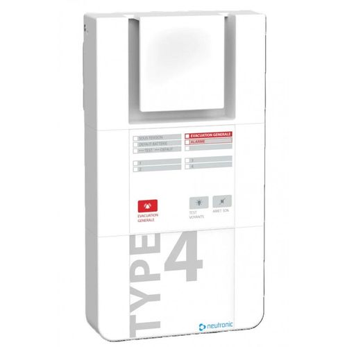 Alarme incendie type 4 secteur 4 boucles G2 ¿ Neutronic TT4-4BG2