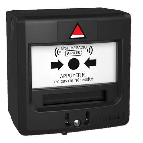 Déclencheur manuel radio avec capot 5710N1C-RF3 ¿ PPMS ¿ Neutronic