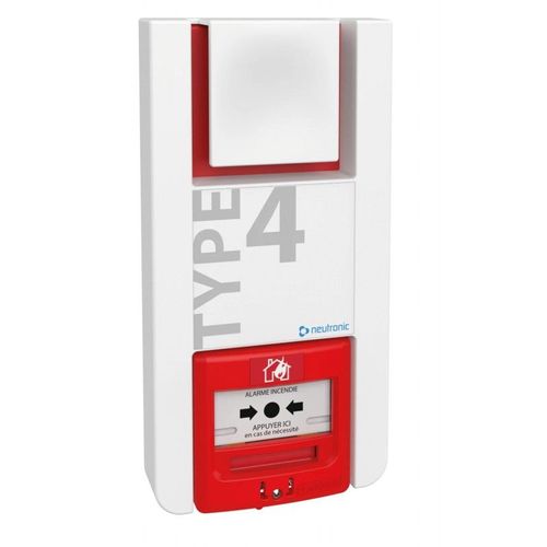 TX4P ¿ Équipement d'alarme de type 4 à piles radio adressable