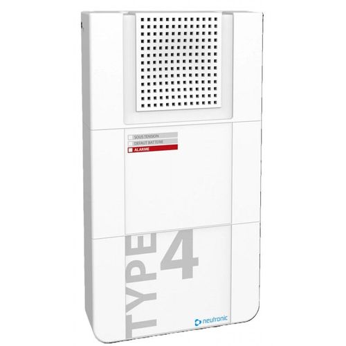 Équipement d'alarme de type 4 radio secouru par le secteur avec message TU4ME-RF3