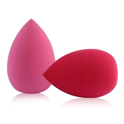 2 Pièces De Base D'éponge De Maquillage De Poudre Cosmétique Bouffée Plus Dans L'eau Lisse Visage Maquillage Outils De Mélange Offre Spéciale 