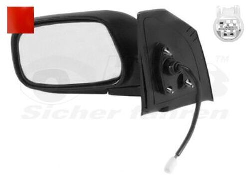 Retroviseur Electrique Gauche Rouge Pour Toyota Corolla 02-6/04 E12