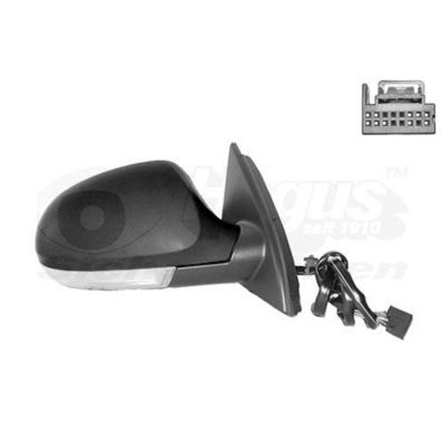 Retroviseur Electrique Droit Noir Pour Volkswagen Passat 02/05 - 11/10