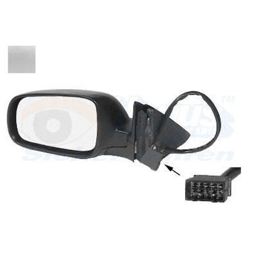 Retroviseur Electrique Gauche Gris Metal Pour Volkswagen Passat 11/96 - 09/00