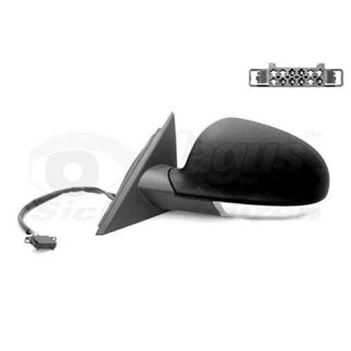 Retroviseur Electrique Gauche Noir Pour Volkswagen Passat 10/00 - 02/05