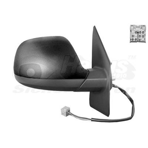 Retroviseur Electrique Droit Noir Pour Volkswagen Transporter T5 09 - 15