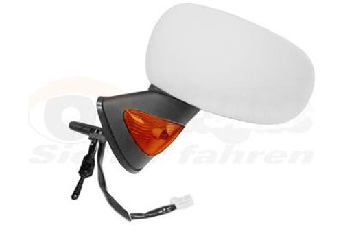 Retroviseur Electrique Gauche Blanc Pour Renault Modus 04 - 08