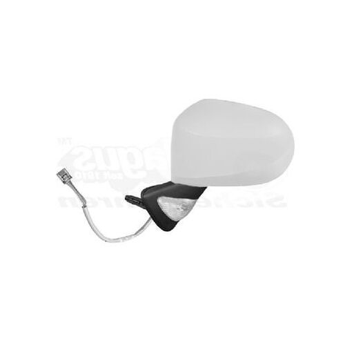 Retroviseur Electrique Gauche Blanc Pour Renault Modus 08 -
