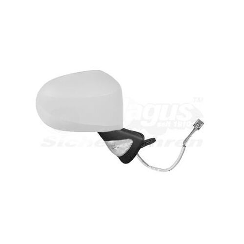 Retroviseur Electrique Droit Blanc Pour Renault Modus 08 -