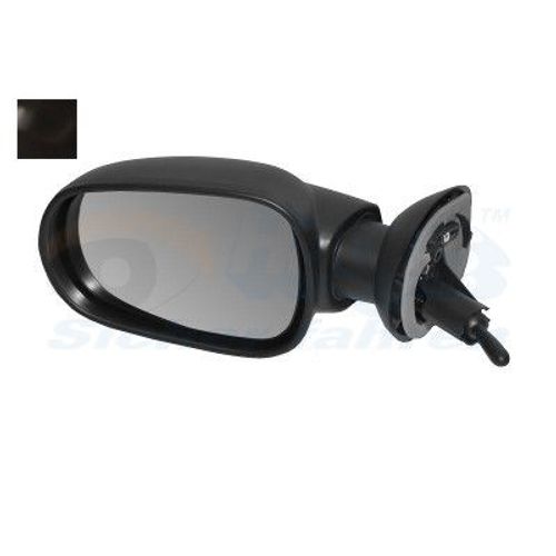 Retroviseur Droit Noir Pour Dacia Logan 9/04 - 08