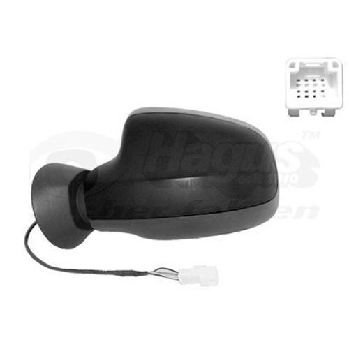 Retroviseur Electrique Gauche Noir Pour Dacia Logan Pickup 9/08 - 13