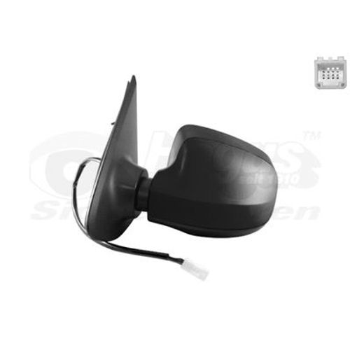 Retroviseur Electrique Gauche Noir Pour Dacia Sandero 9/12 - 16