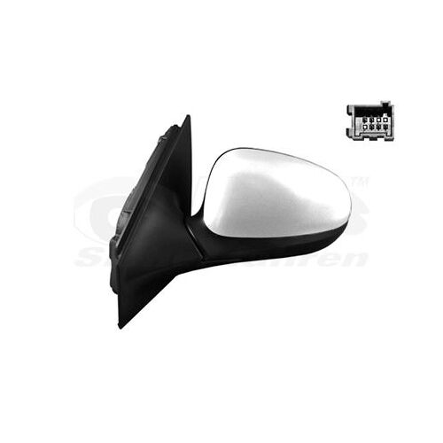 Retroviseur Electrique Gauche Blanc Pour Lancia Ypsilon 11 -
